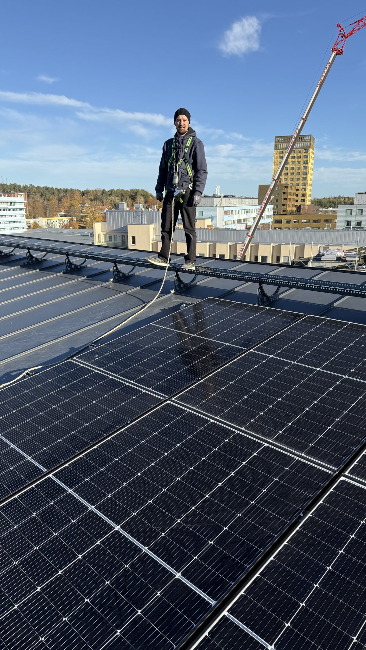 Sollcell installation – Väsby